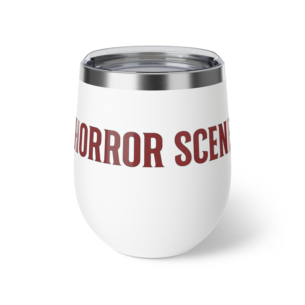 Horror Scene 12oz Wine Tumbler
