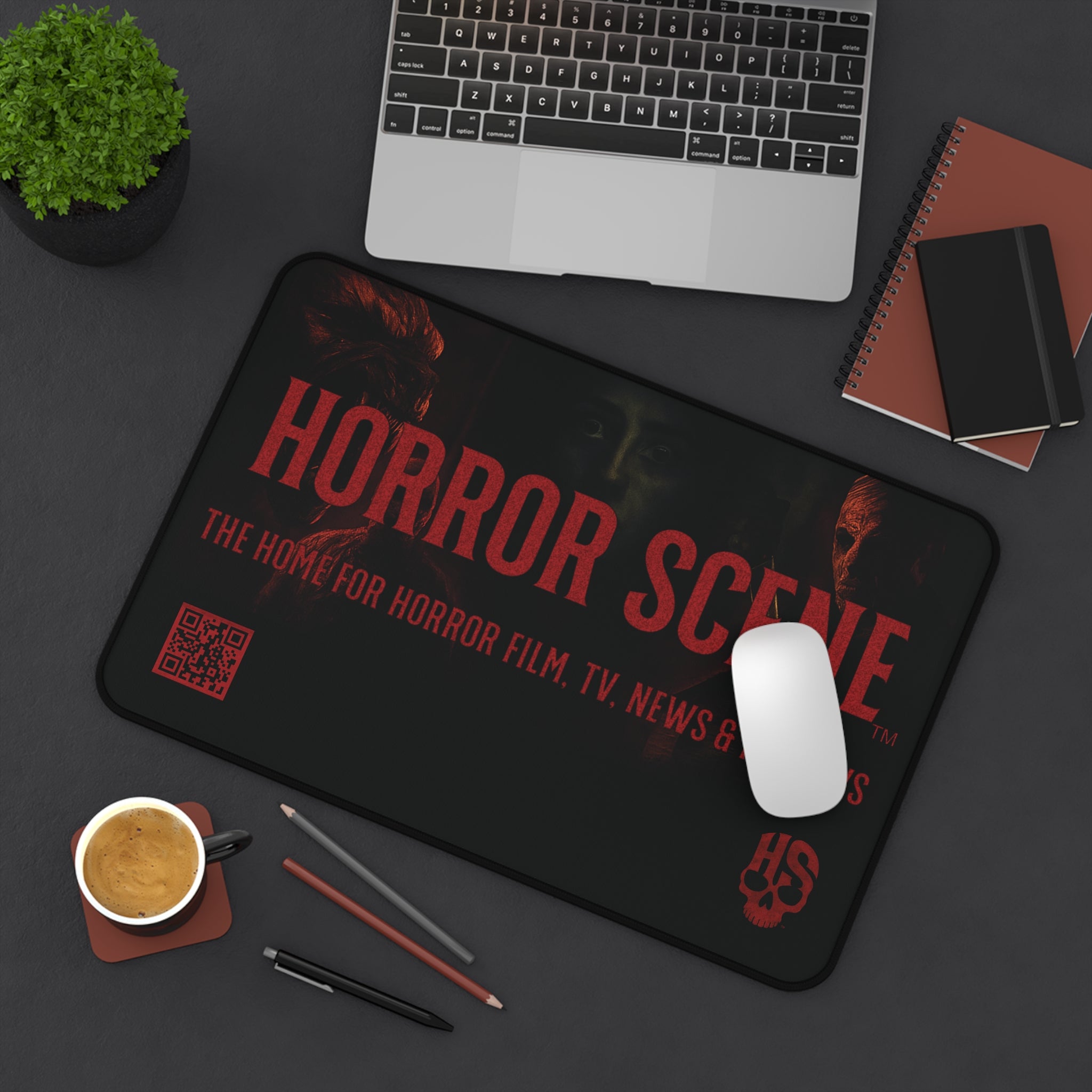 Horror Scene Premium Desk Mat