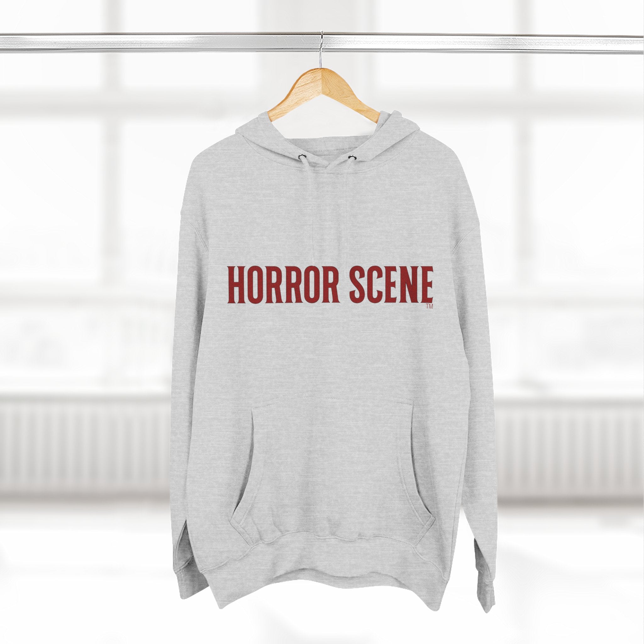 Horror Scene Three-Panel Hoodie