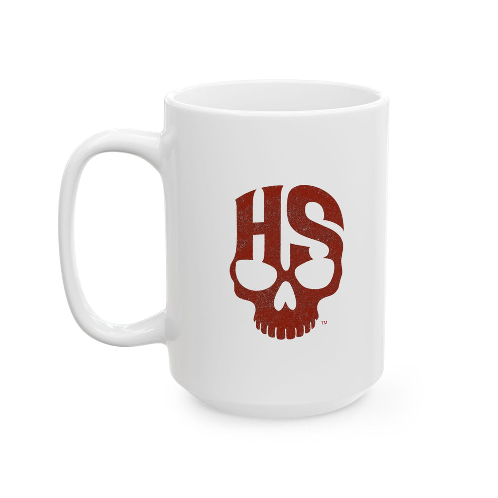 Horror Scene Skull Logo Mug