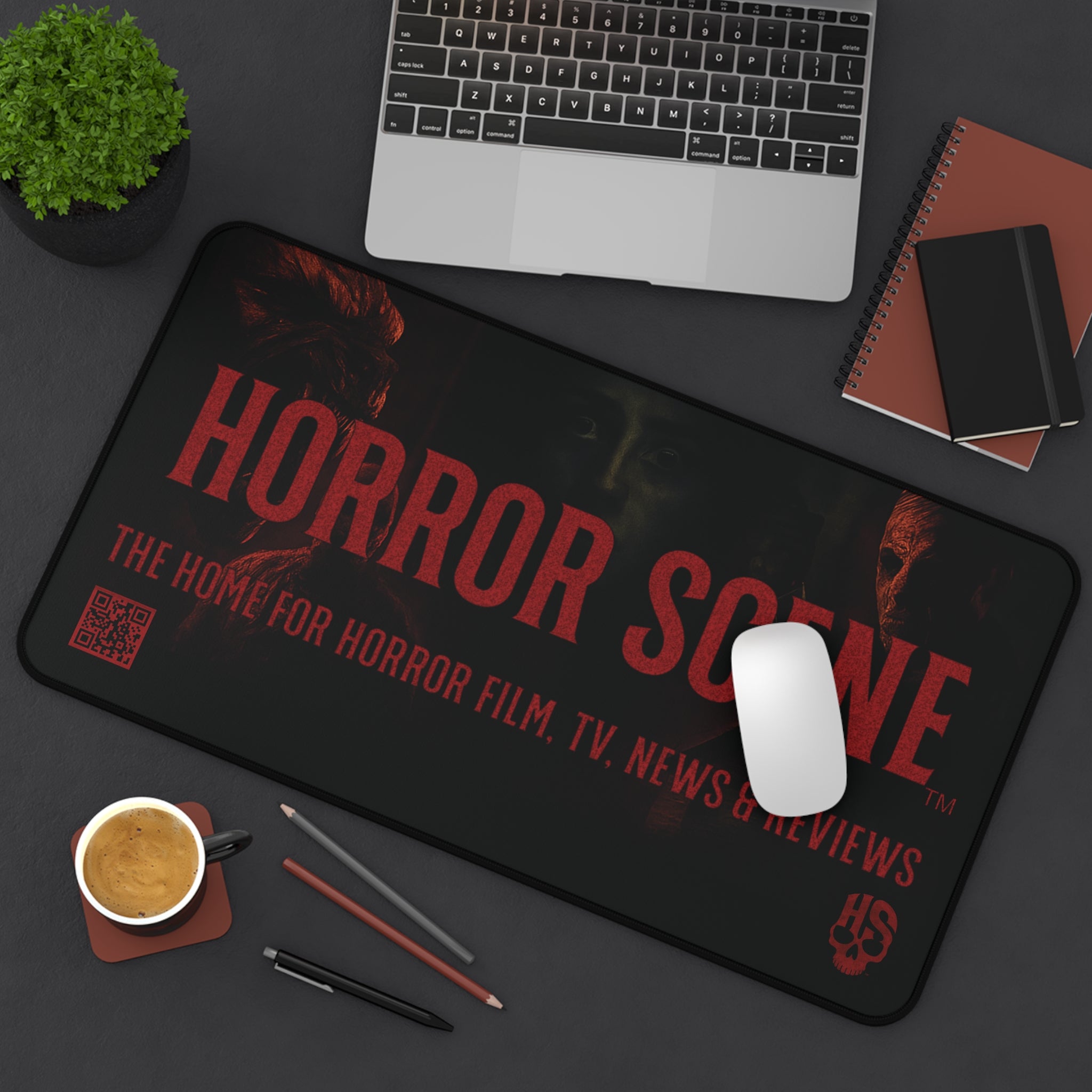 Horror Scene Premium Desk Mat