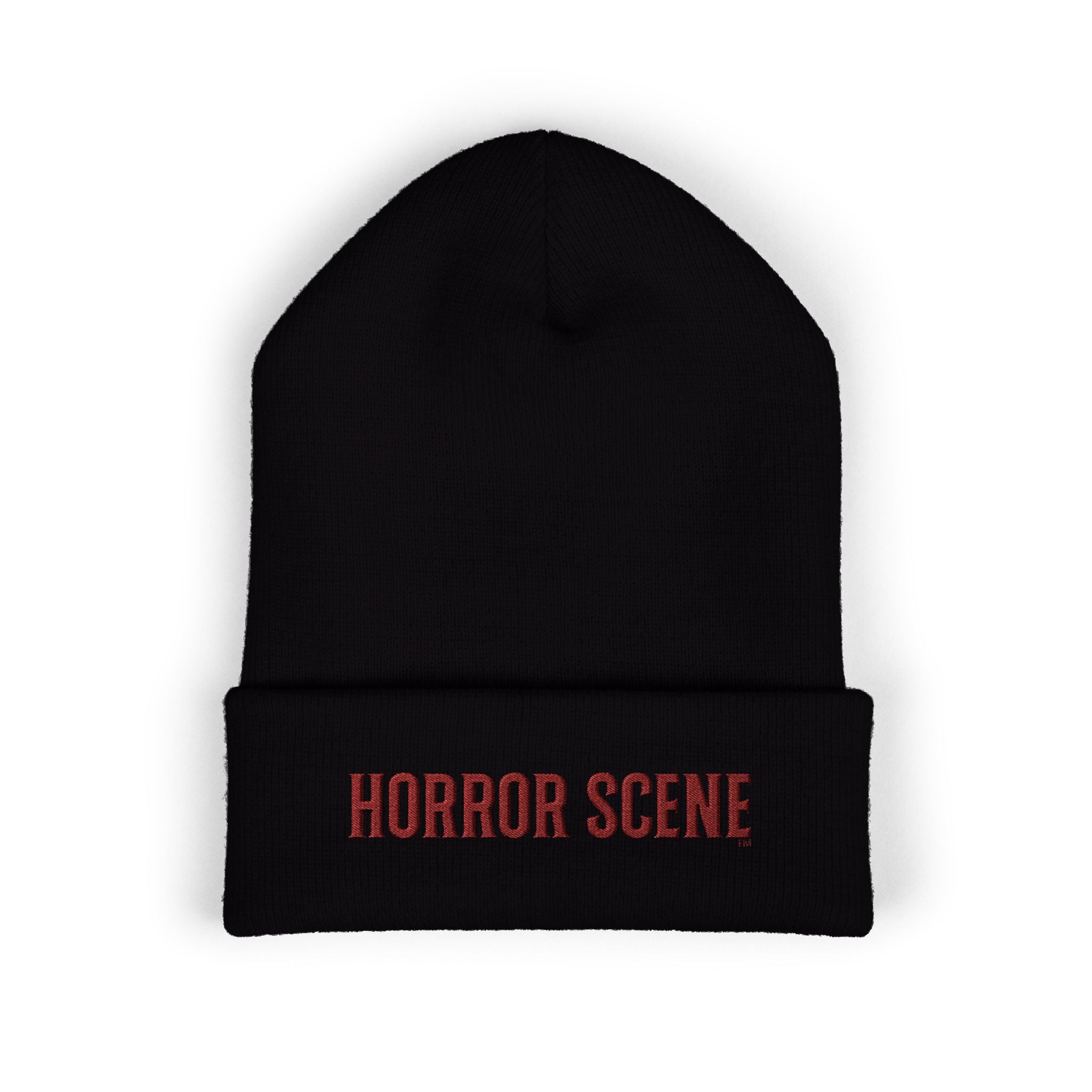 Embroidered Horror Scene Beanie
