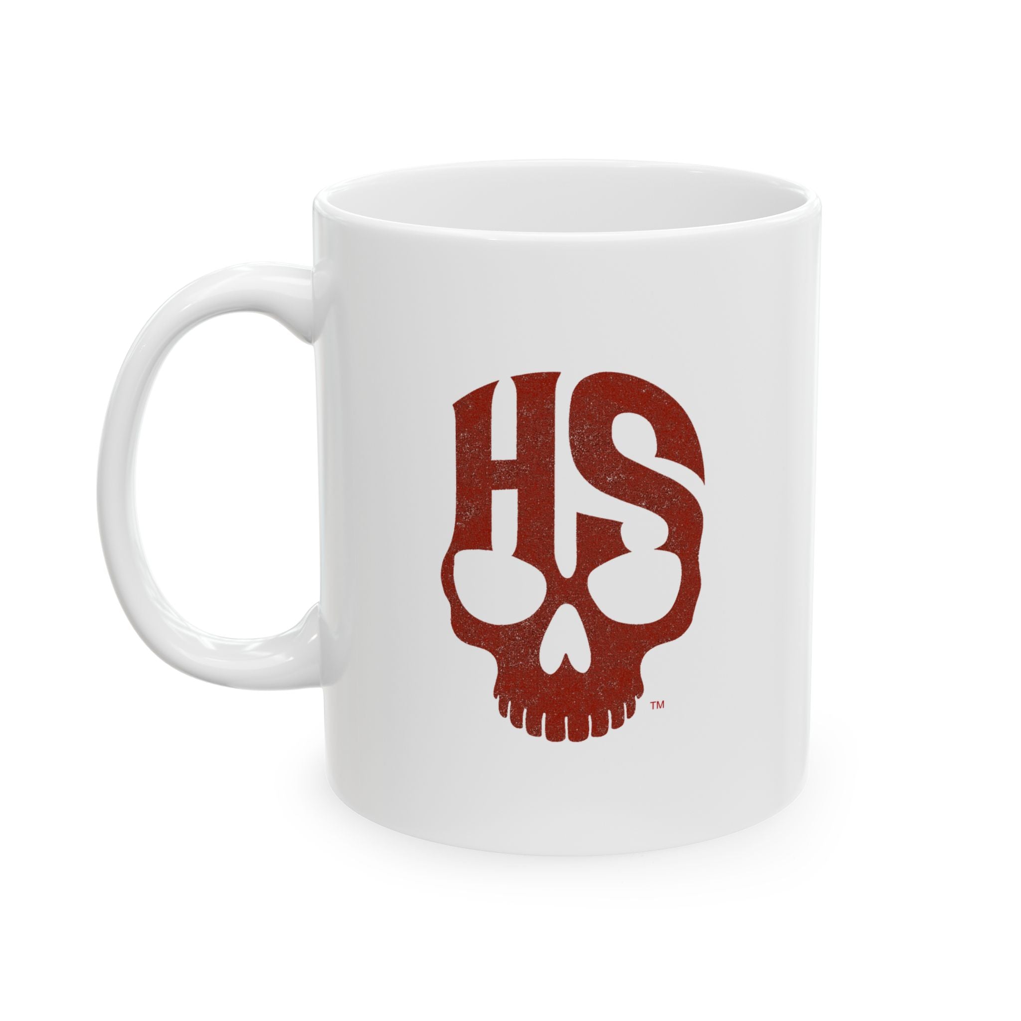 Horror Scene Skull Logo Mug