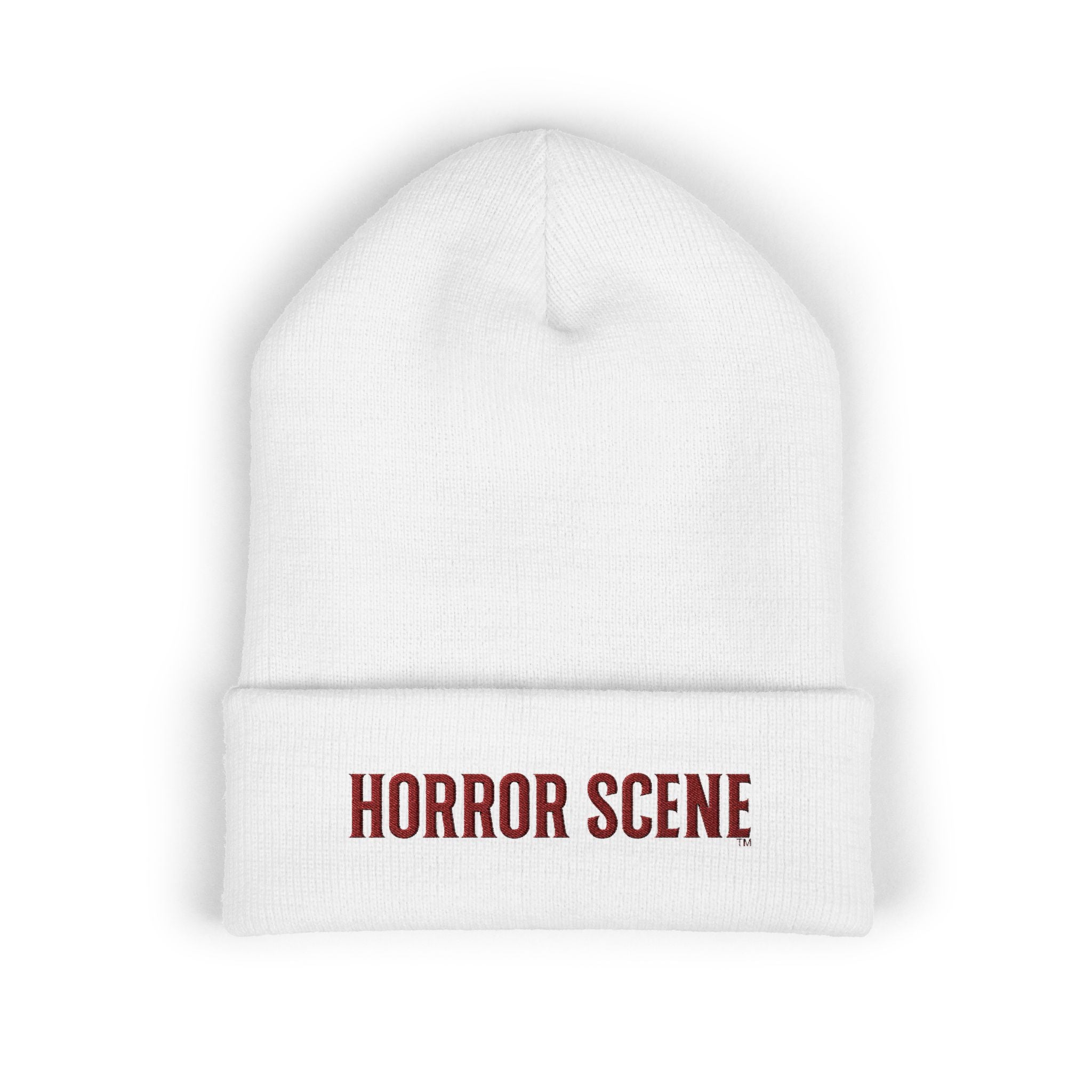 Embroidered Horror Scene Beanie