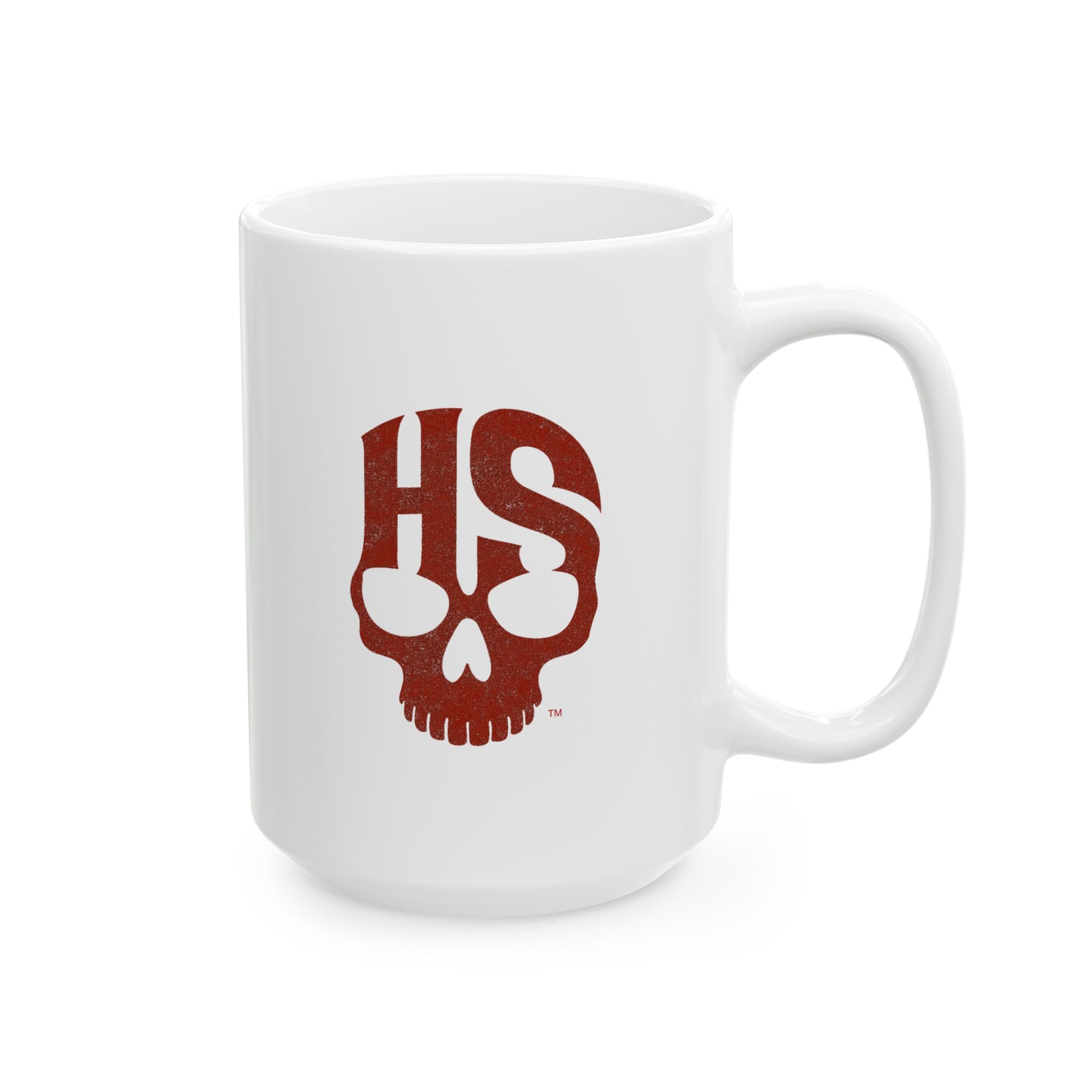 Horror Scene Skull Logo Mug