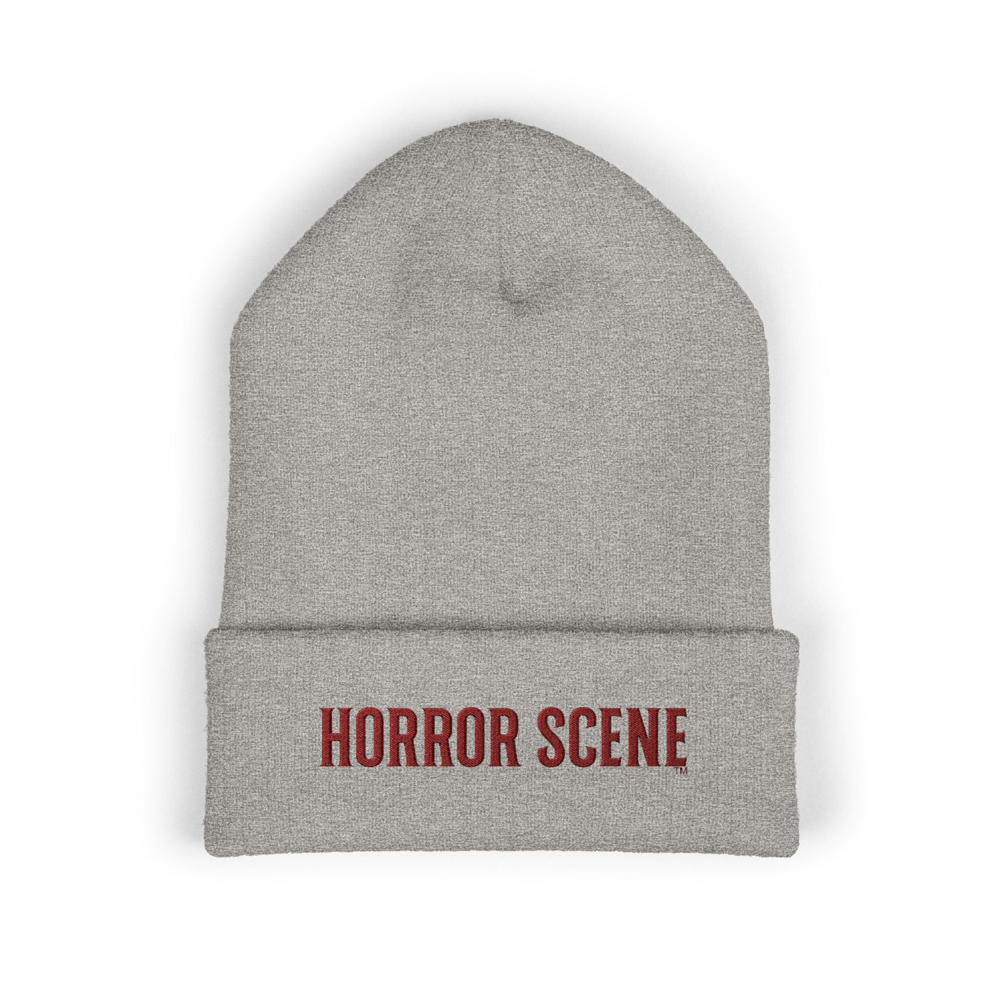 Embroidered Horror Scene Beanie