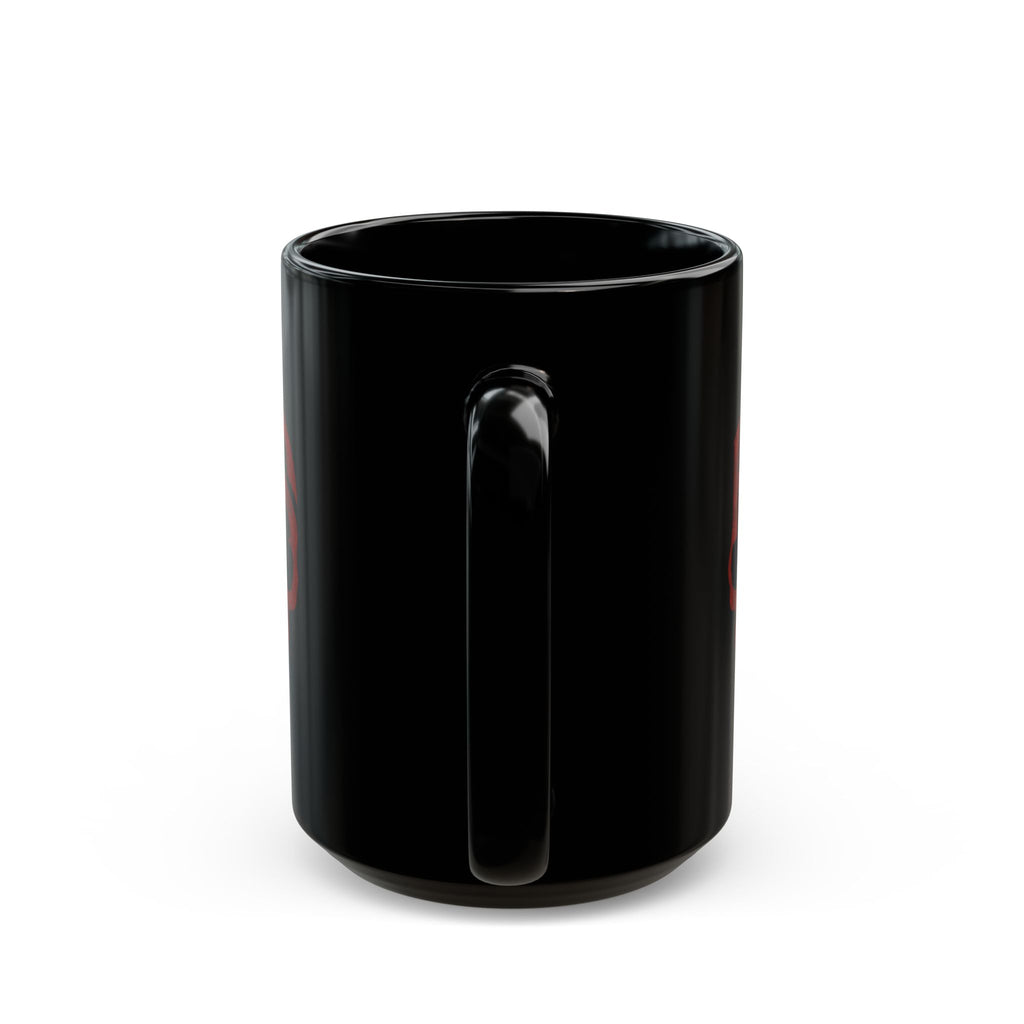 Horror Scene Skull Logo Mug: Black Edition