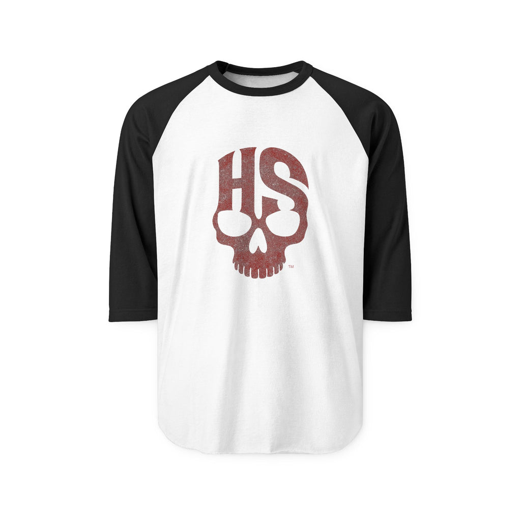 Horror Scene Skull Logo Raglan Shirt