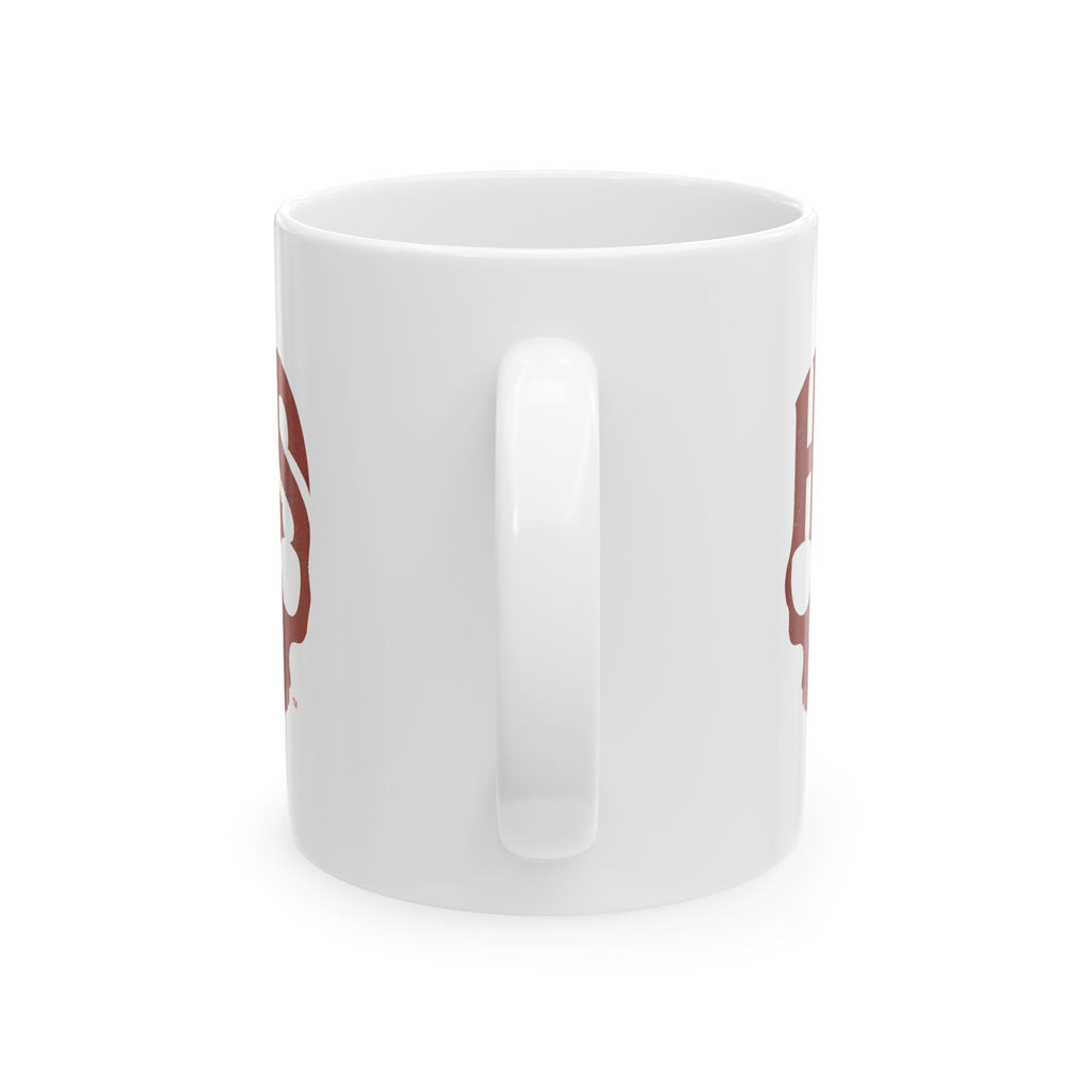 Horror Scene Skull Logo Mug